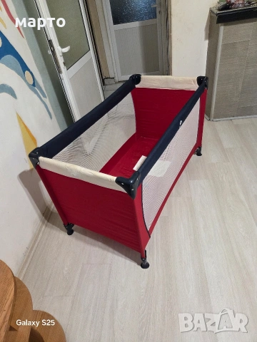 Детска сгъваема кошара, снимка 3 - Кошарки - 54425510