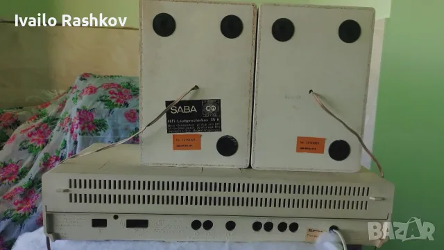 усилвател с тонколони saba, снимка 6 - Ресийвъри, усилватели, смесителни пултове - 55516259