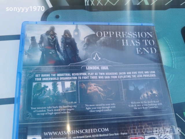 SONY PS4 ASSASSINS CREED SYNDICATE 0507260918, снимка 13 - Игри за PlayStation - 55159564