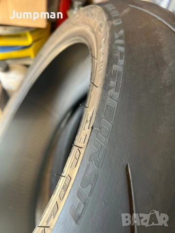 Предна и задна гума Pirelli Supercorsa 17’’, снимка 4 - Части - 54597670