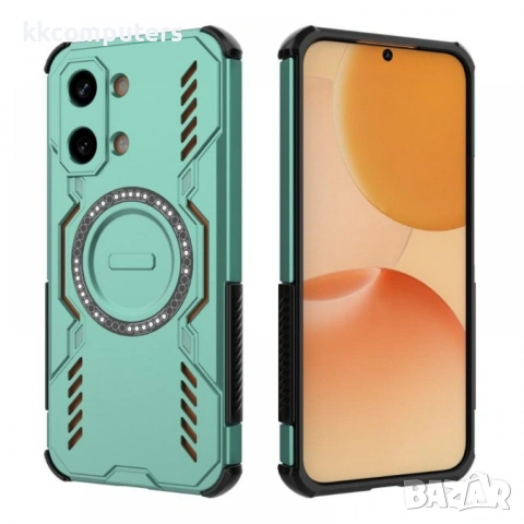 WANLONFENG DJ Магнитен Калъф за Xiaomi Redmi Turbo 5 Max 5G / Poco X8 Pro Max 5G - PC+TPU, 2 стъкла,, снимка 4 - Калъфи, кейсове - 54378946
