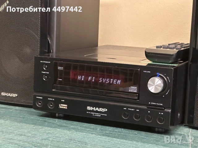 Микро Система SHARP XL-HF200P, снимка 3 - Друга електроника - 54169478