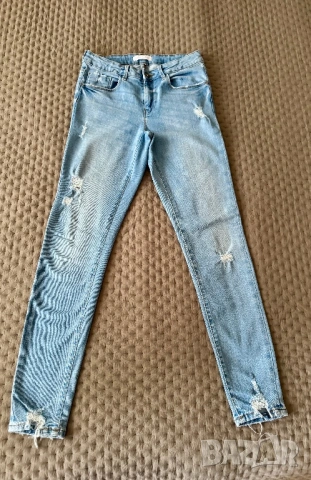 Дънки за тийнейджърка - Zara, H&M, Bershka, Pull&Bear, снимка 7 - Детски панталони и дънки - 54451502