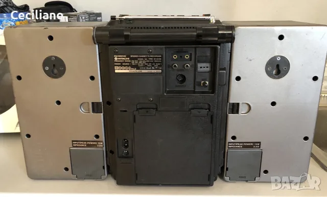 Hitachi TRK-9140E -Голям Радиокасетофон, снимка 10 - Радиокасетофони, транзистори - 55563884