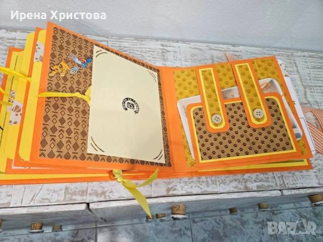 Албумче на тема"Цар Лъв" за бебе. Налично! , снимка 6 - Други - 55137537