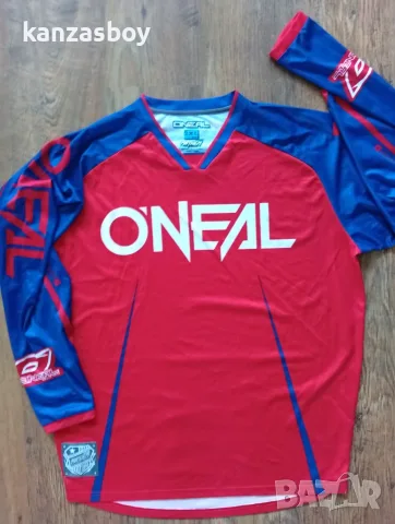  O'NEAL MAYHEM LITE BLOCKER RED/BLUE - мъжка мотокрос блуза р-р 2XL, снимка 6 - Блузи - 55501790