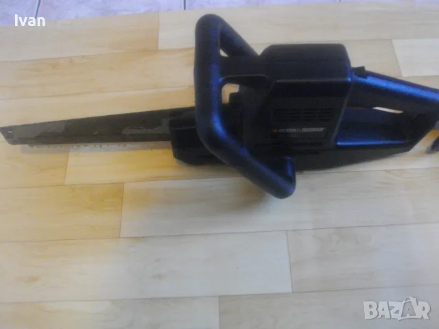 ЕЛ. ТРИОН РЕЗАЧКА ЗА ТУХЛИ ГАЗОБЕТОН И ДЪРВА С НОЖ ЗА YTONG ПОЧТИ НОВ BLACK DECKER BD 380 НЕМСКИ 