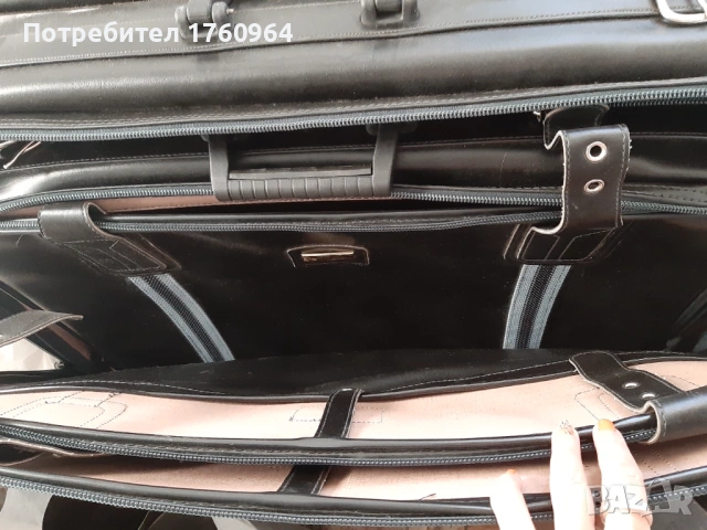 Куфар естествена кожа - Марко Поло Marco Polo Suitcase, снимка 3 - Куфари - 54829977