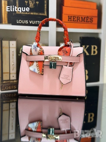 чанти 👜HERMES Kelly 𝐦𝐢𝐧𝐢 ↔️𝟐𝟏𝐜𝐦↕️𝟏𝟔 𝐜𝐦 ✅ , снимка 5 - Чанти - 54485203