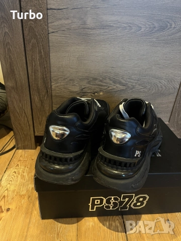Plein Sport Runner 42 - SIPS1009 Black - Оригинални с кутия, снимка 7 - Спортно елегантни обувки - 55543138