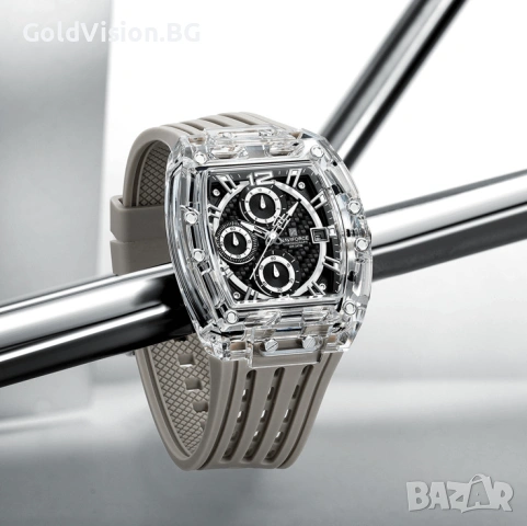 Мъжки часовник Naviforce 7105 – Silver, снимка 4 - Мъжки - 54247823