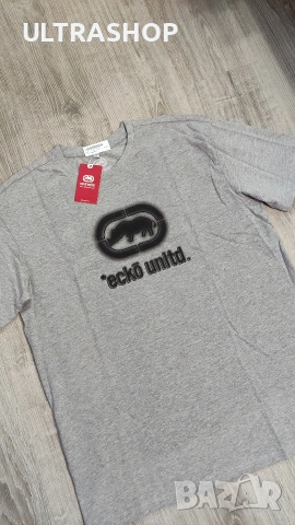 Нова мъжка тениска Ecko M size oversize, снимка 6 - Тениски - 54884147