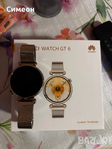 Huawei watch gt 6 41mm gold milanese