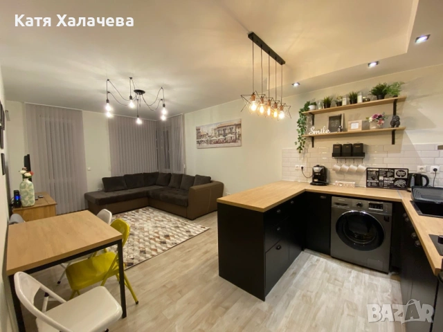 Луксозен Двустаен апартамент под наем -в гр. Варна , ж.к. Бриз  Код на оферта: KH-7464  Локацията на, снимка 3 - Апартаменти - 54376967