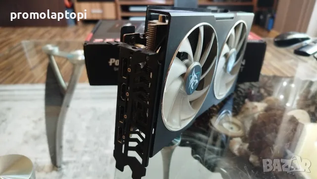 Продавам AMD Radeon RX 6600 XT 8GB PowerColor Hellhound, снимка 3 - Видеокарти - 55640872
