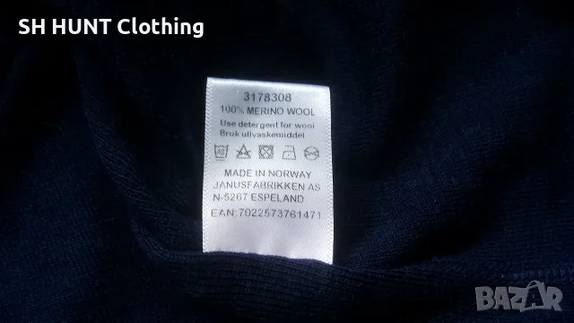 JANUS THERMO Underwear 100% Merino Wool размер XL термо блуза 100% Мерино вълна - 2788, снимка 9 - Блузи - 55383578