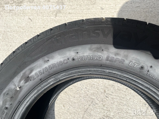 235/65R16C 12PR DOT0425 1бр., снимка 2 - Гуми и джанти - 55190456