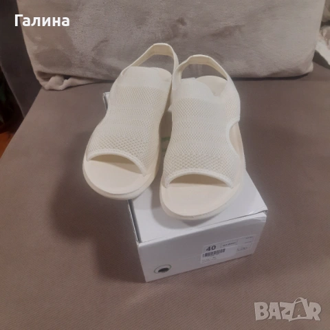 Дамски текстилни сандали , снимка 6 - Сандали - 54105350