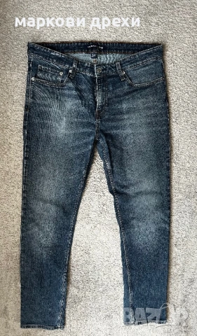 Calvin Klein Jeans Slim Fit - dark-blue denim 34