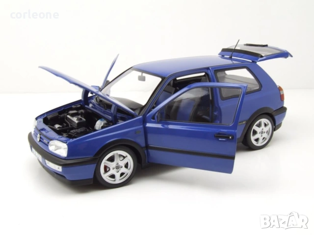 VW Golf 3 GTI Colour Concept 1994 - мащаб 1:18 на Norev моделът е нов в кутия, снимка 4 - Колекции - 55282825