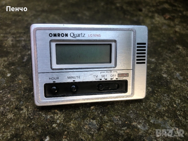 стар туристически часовник-будилник "OMRON" Quartz - MADE IN JAPAN, снимка 7 - Антикварни и старинни предмети - 54806561