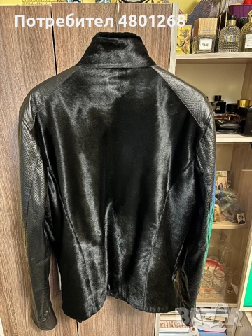 Кожено яке, снимка 3 - Якета - 54241077