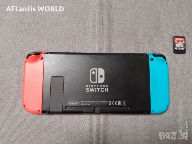 Игрална конзола Nintendo Switch модел HAC-001, снимка 5 - Nintendo конзоли - 54859897