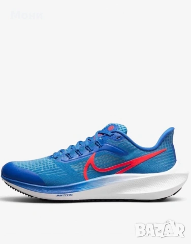 Дамските маратонки Nike Air Zoom Pegasus 39 в синьо предлагат отличен комфорт и производителност за 
