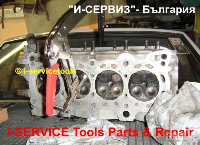 Оригинал UNITOOL СКОБА 70-145 мм Компресор за Пружини на Клапани на Двигатели Бензин и Дизел БАРТЕР, снимка 3 - Други инструменти - 54176047