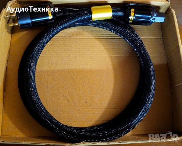 Захранващ кабел OFC/чиста мед/нов, снимка 4 - Други - 54258538