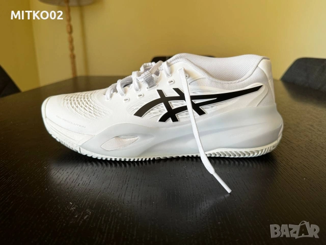 ASICS Gel-Resolution X Clay Тенис/Падел обувки (в гаранция) ; 42,5 размер + Подарък, снимка 5 - Тенис - 55237030