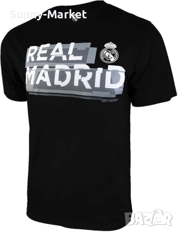 Тениска Реал Мадрид Real Madrid футболна фланелка с къс ръкав размери от С до 5ХЛ