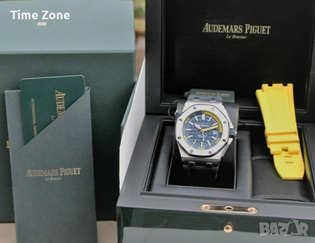 Audemars Piguet Royal Oak Offshore Diver 42mm Steel Blue Dial Automatic Различни Варианти, снимка 2 - Мъжки - 54044499
