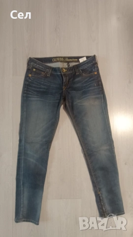 Дамски дънки с ниска талия Guess,С