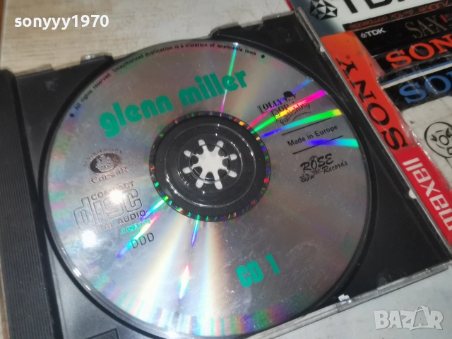 GLEN MILLER CD 0907260828H2E7R, снимка 6 - CD дискове - 55215369