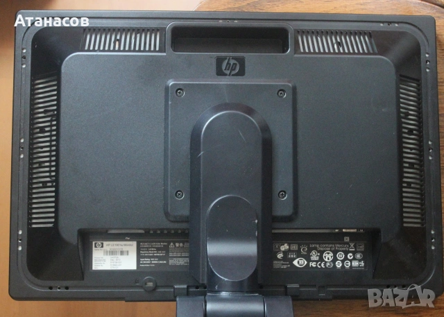 Монитор HP LE1901w 19" Widescreen 1440 x 900 LCD , снимка 5 - Монитори - 55014811