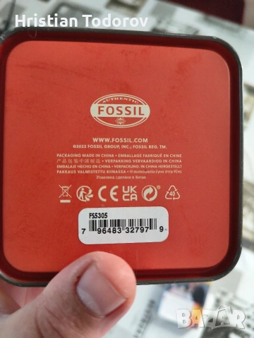 Чисто нов часовник Fossil Neutra Chronograph (FS5453), снимка 7 - Мъжки - 54316369