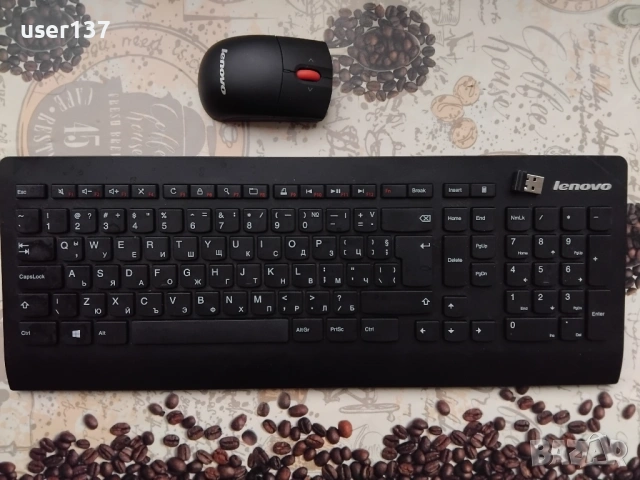 Lenovo Wireless Keyboard& Mouse KBRF3971
