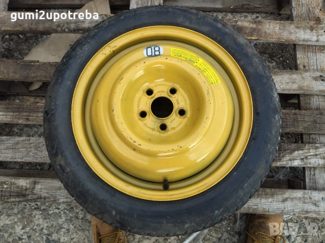 135/80/16 Резервна Джанта Патерица 5х100 Subaru BRZ Legacy Toyota GT86