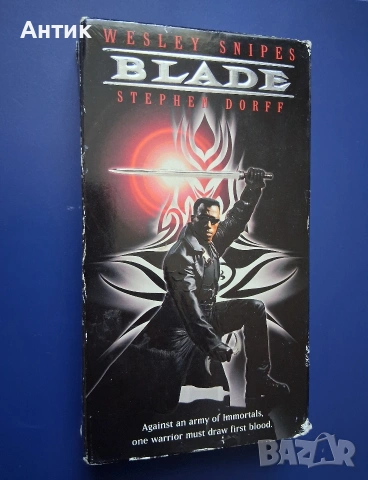 Видеокасета VHS Блейд , снимка 2 - Други жанрове - 54152349