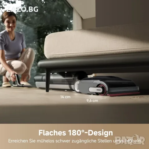 Dreame H15 Pro Вертикална прахосмукачка за сухо и мокро почистване, снимка 9 - Прахосмукачки - 55378974