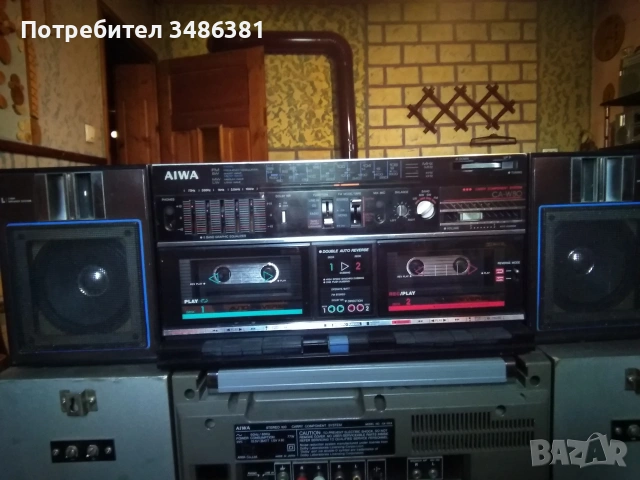 AIWA CA W 80 E, снимка 4 - Радиокасетофони, транзистори - 54166062