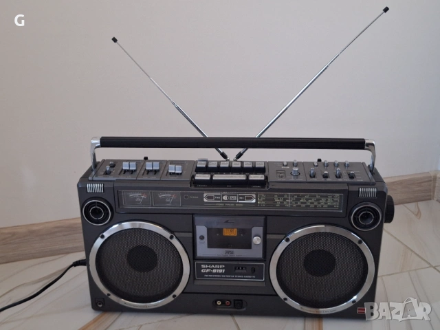 Стерео радиокасетофон Sharp GF-9191HB. Като нов.