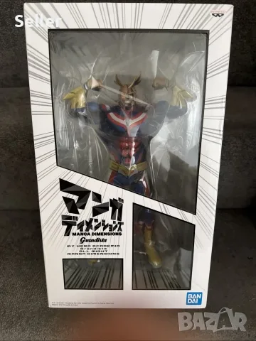Аниме Фигурка My Hero Academia grandista All Might Manga Dimensions, снимка 6 - Колекции - 55508371