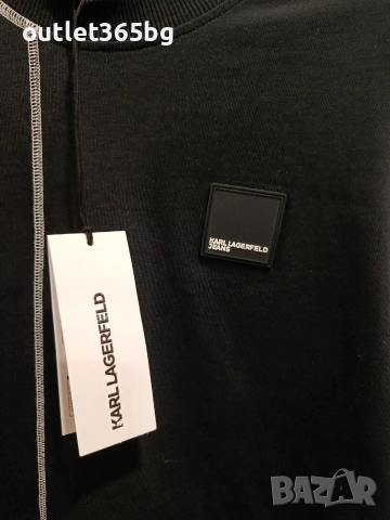 Karl Lagerfeld Jeans размер L Код 484, снимка 2 - Тениски - 55256699