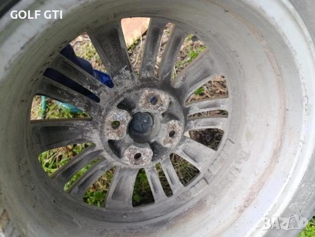 Джанти с гуми  15-ки 4х100  fiat punto grande, снимка 5 - Гуми и джанти - 54333845