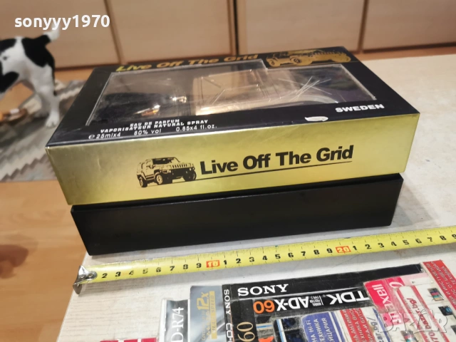 LIVE OFF THE GRID HUMMER MORAKOT-SWEDEN 0305261252L1, снимка 2 - Колекции - 54396745