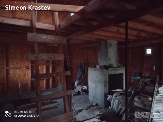 Продавам дворно място с двуетажна къща в незавършен вид., снимка 5 - Къщи - 55158059