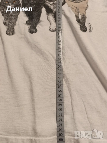 Тениска 90s Mens Cat Butt , снимка 12 - Тениски - 55004137