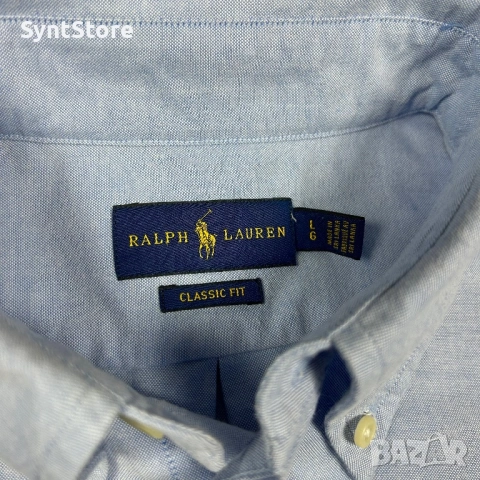 Вечна елегантност с тази оригинална риза Ralph Lauren тип "Oxford"., снимка 4 - Ризи - 54441046